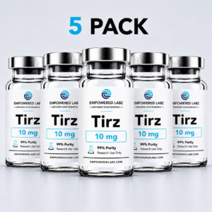 5 Pack of Tirz 10 mg vials